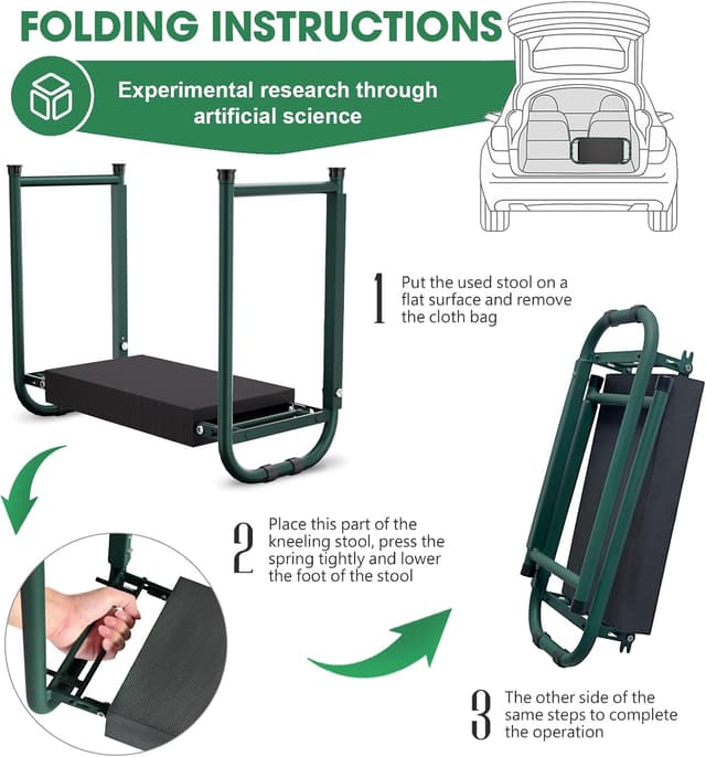 Detalle 2 de Onadak Garden Kneeler Seat, 4.5kg frame