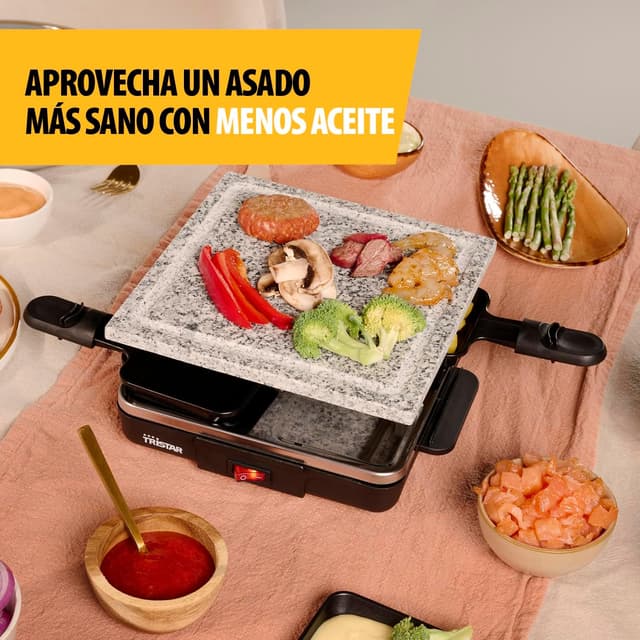 Thumbnail 2 de Tristar RA-2745 Raclette con piedra y 4 sartenes
