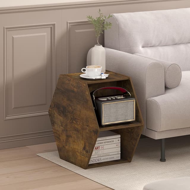 Thumbnail 1 de Furinno SIMPLE DESIGN Tavolino esagonale 20,47