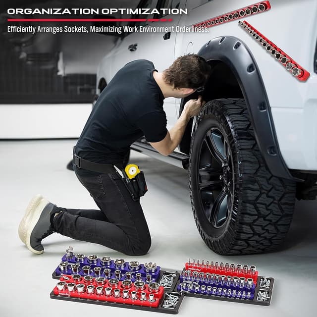 Thumbnail 5 de SEDY Magnetic Socket Holder 6-Piece Set