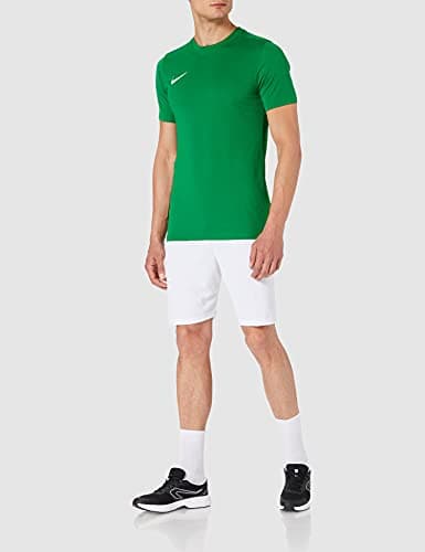 Detalle de Nike M Nk Dry Park Vii Jsy Ss: camiseta de fútbol transpirable para hombre, verde Pine Green/White (XL)