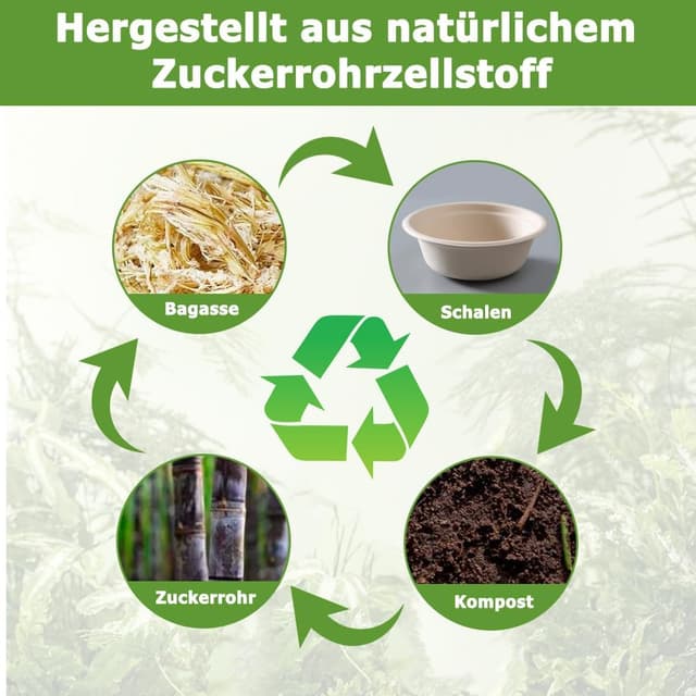 Detalle 2 de Einweg Suppenschalen 350 ml, 50 Stück