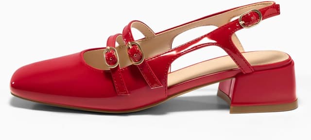 Thumbnail 5 de Coutgo Mary Jane Slingback 1.65in Heels 🎀