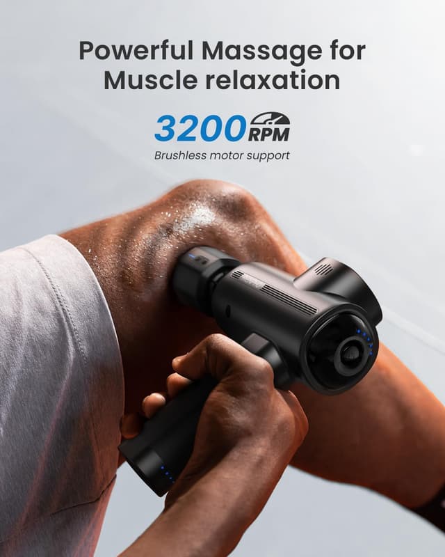 Thumbnail 5 de RENPHO Pistola de Masaje Muscular Calor y Frío 💆