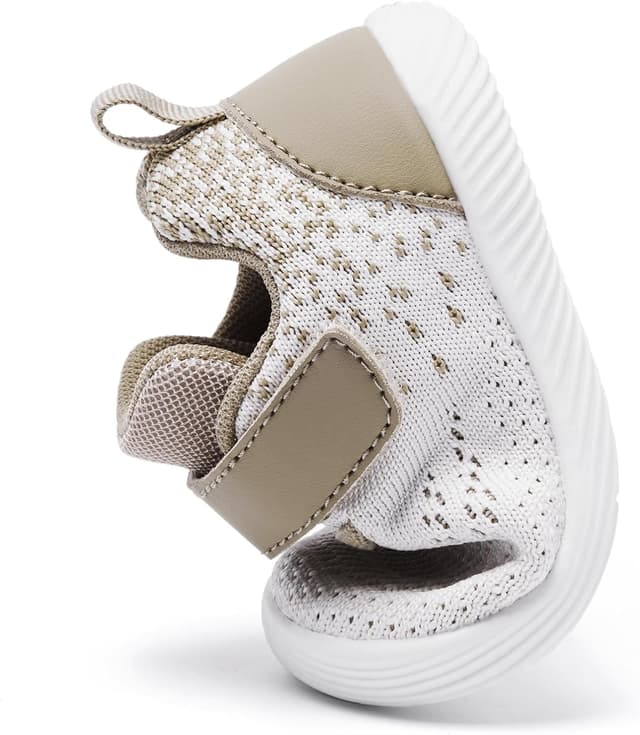 Detalle de MORENDL Toddler Barefoot-Style Sneakers for Baby Boys & Girls (Breathable, Non-Slip, Machine Washable)