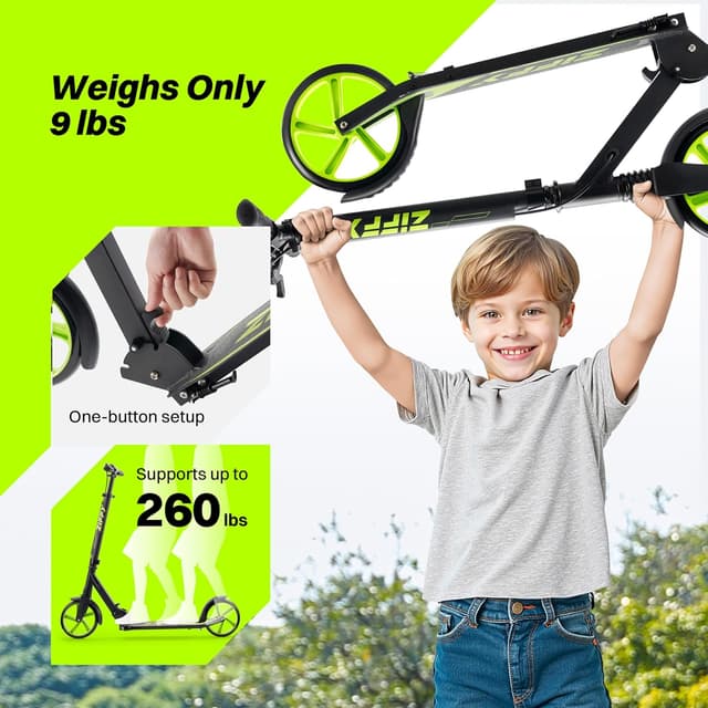 Thumbnail 4 de ZIFFY Foldable Kick Scooter 260 lbs 🛴