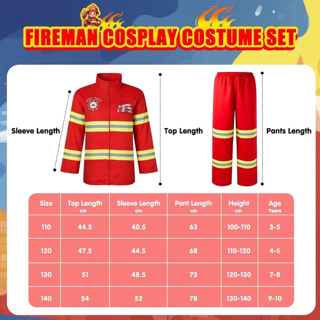 Thumbnail 5 de Lozzzyo DĂ©guisement Pompier Enfant đźŽ