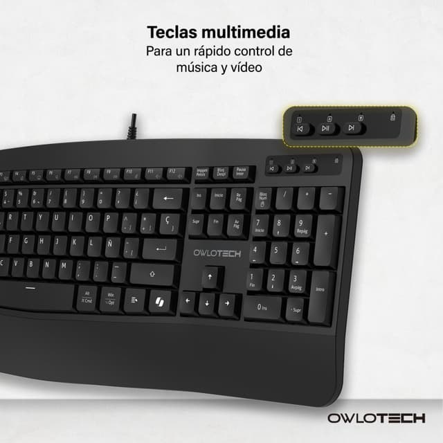 Thumbnail 2 de Owlotech MK500 Combo Teclado Ratón