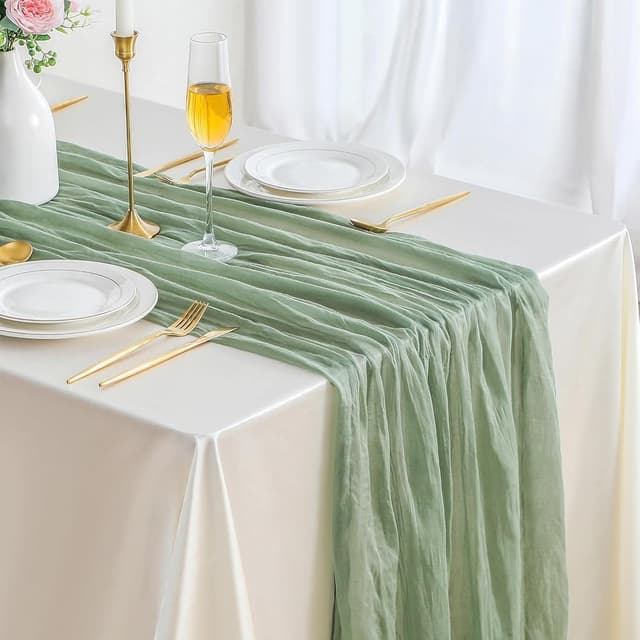 Detalle 2 de Foatcox Chemin de table gaze 300 x 90 cm