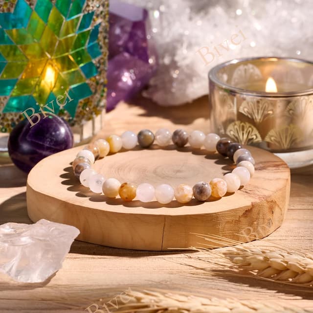 Detalle 2 de Bivei Perlenarmband 6 mm für Damen