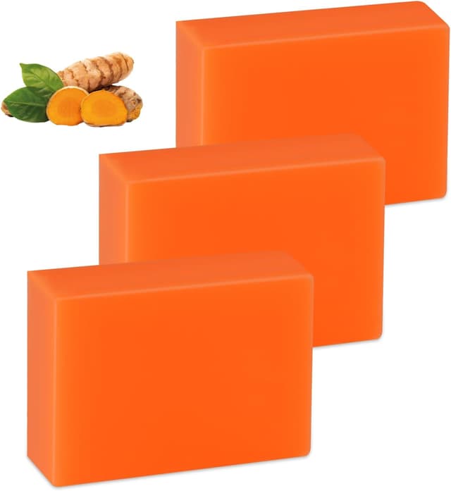 Detalle de Sapone all’Acido Cogico Soap con Acido Cogico (3 pezzi da 100 g) per viso e corpo