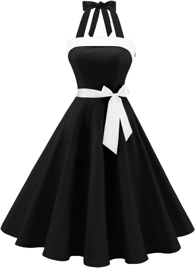 Thumbnail 6 de Timormode Vintage Cocktailkleid mit Neckholder