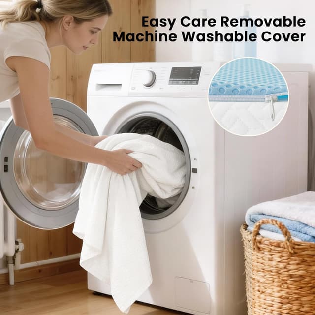 Thumbnail 5 de Czpalo Gel Memory Foam Mattress Topper