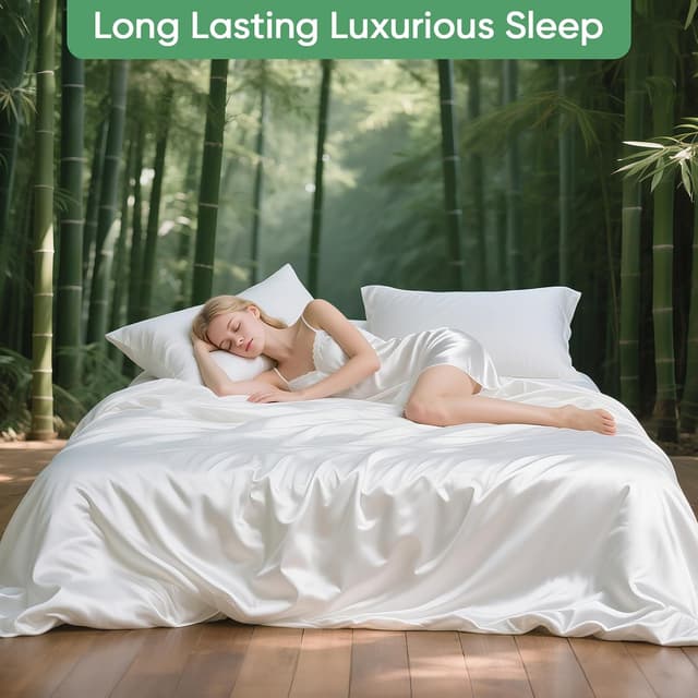 Thumbnail 6 de Luxury Tencel bamboo cooling sheet set, King