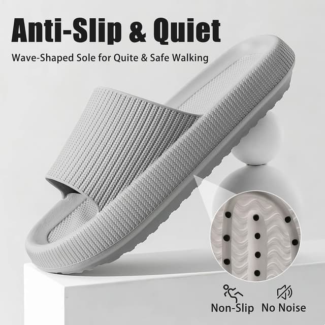 Detalle de rosyclo Cloud Slippers, 1.6 in thick sole