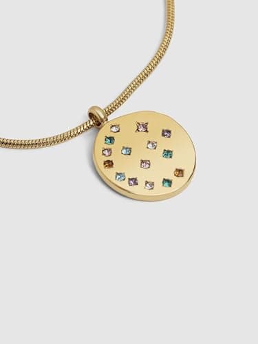 Detalle de SINGULARU Collar Bling Raimbow 45 cm