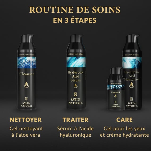 Thumbnail 5 de Satin Naturel Sérum Visage Homme 75ml Hydratant