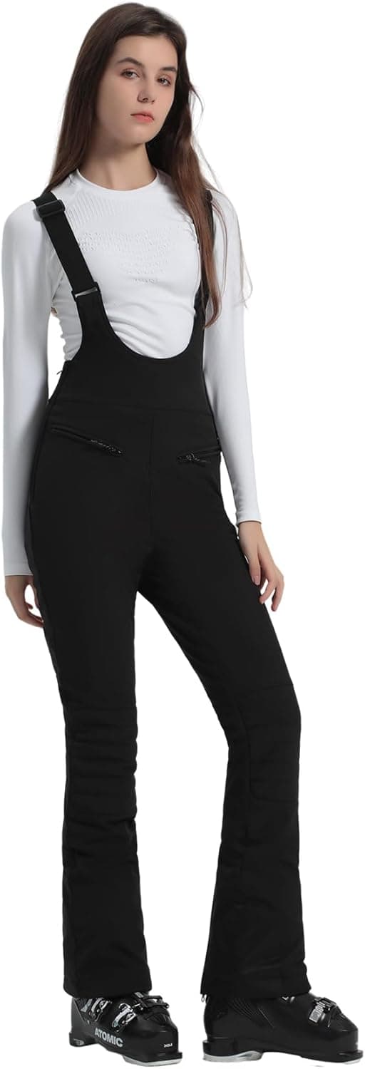 Detalle 2 de GSOU SNOW Womens Ski Bibs insulated waterproof ski pants