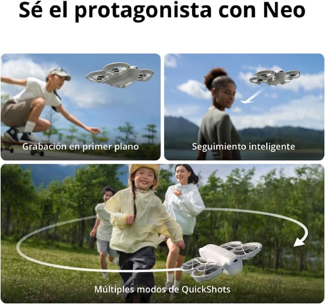 Detalle 2 de DJI Neo Dron Mini 4K UHD con seguimiento y QuickShots 🚁