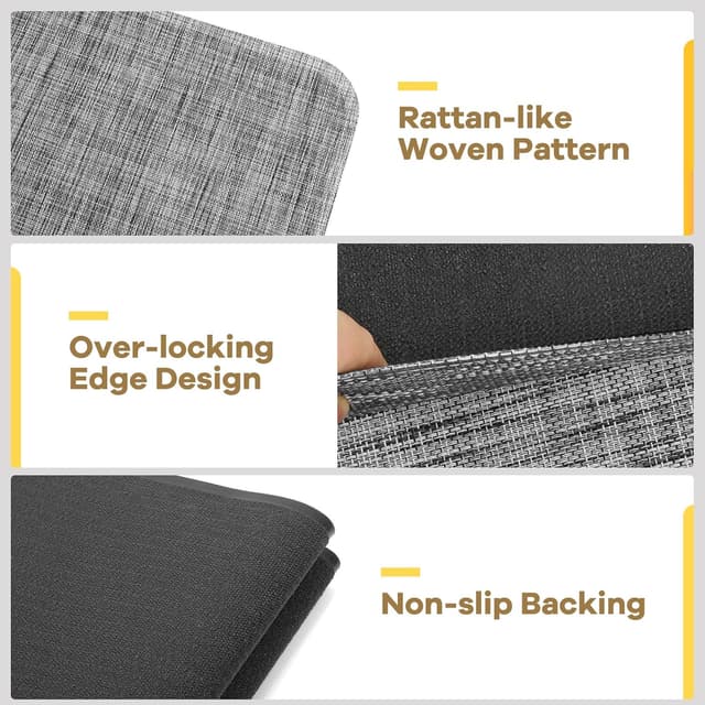 Thumbnail 2 de BesWin 120x150cm Office Chair Mat