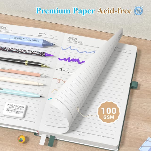 Detalle 1 de Smarpau A5 Lined Journal 360 Pages