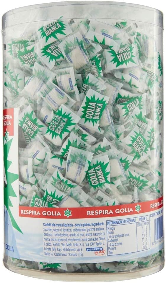 Thumbnail 6 de Golia Bianca Caramelle dure menta e liquirizia 800 pezzi 🍬