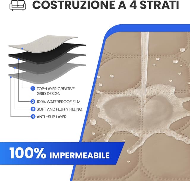 Detalle de Ystyle Copripoltrona relax 1 posto kaki