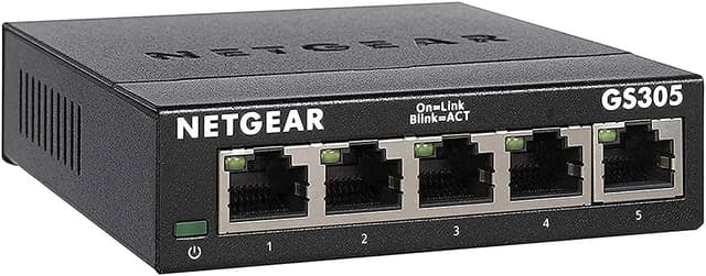 Detalle de NETGEAR GS305 5‑Port Gigabit Switch