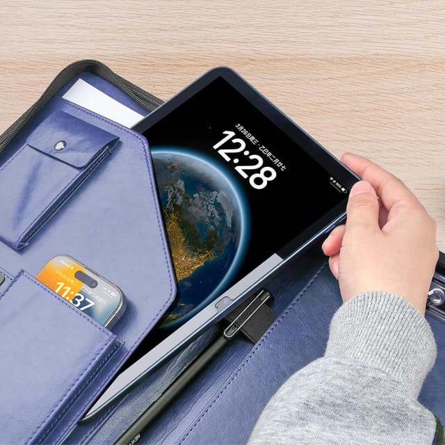 Thumbnail 6 de NEWYES Portadocumentos A4 con cremallera