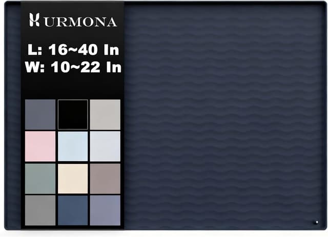 Detalle de URMONA 31 x 22 waterproof under sink mat