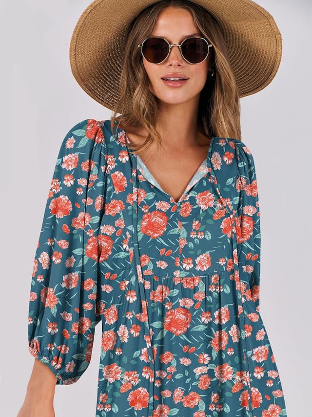 Thumbnail 4 de ANRABESS 2026 Boho Maxi Dress S‑XXL