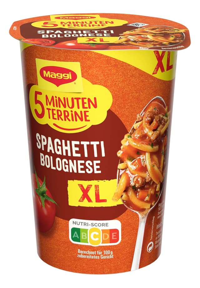 Thumbnail 2 de MAGGI 5 Minuten Terrine XL Spaghetti Bolognese 🍝