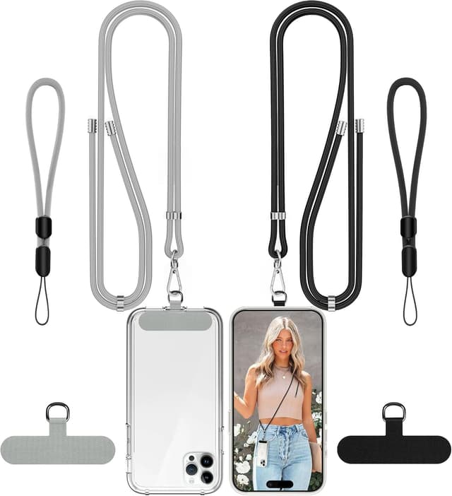 Detalle de COCASES Phone Lanyard Crossbody 2 Pack
