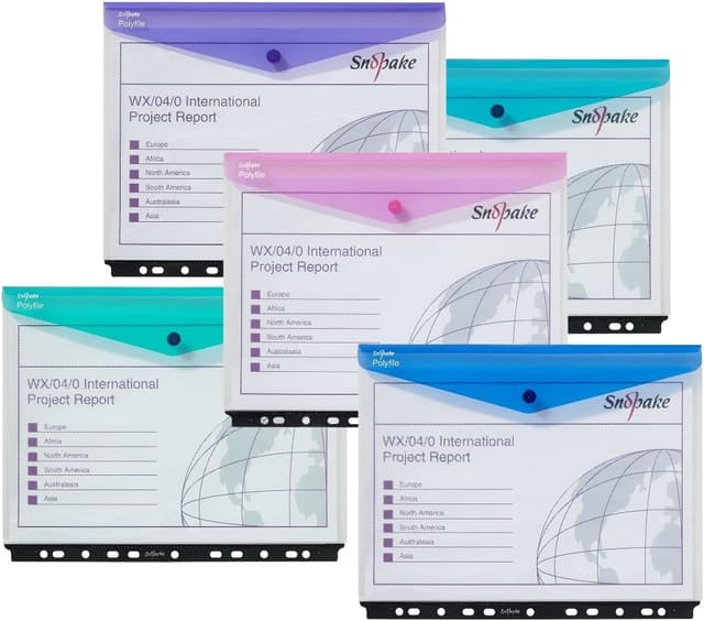 Detalle 2 de Snopake A4 High Capacity Polyfile RingBinder