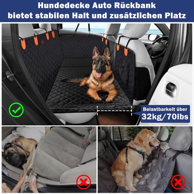 Thumbnail 6 de JOEJOY Hundedecke Rückbank 132x63 cm