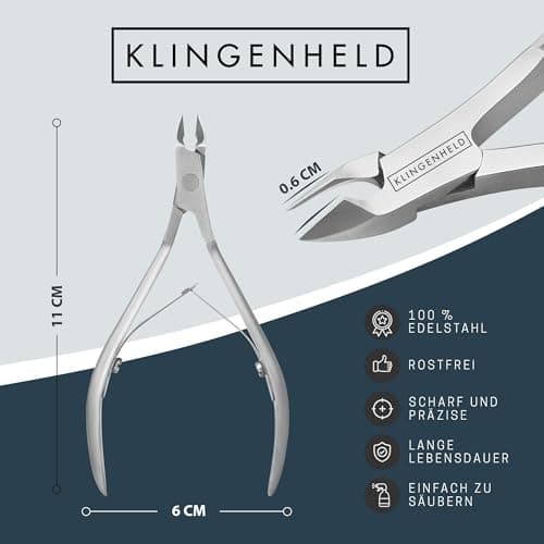 Thumbnail 6 de KLINGENHELD Präzise Nagelhautzange 1 Stück