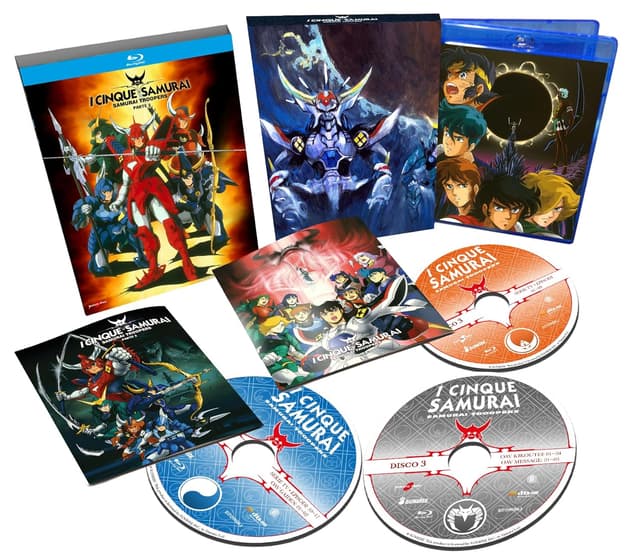 Detalle 2 de I Cinque Samurai – PT. 2 (3 Blu-ray) in formato Blu-ray