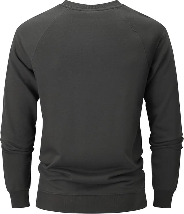 Detalle de USALL Herren-Sweatshirt mit Rundhalsausschnitt aus Baumwolle (Maschinenwäsche)