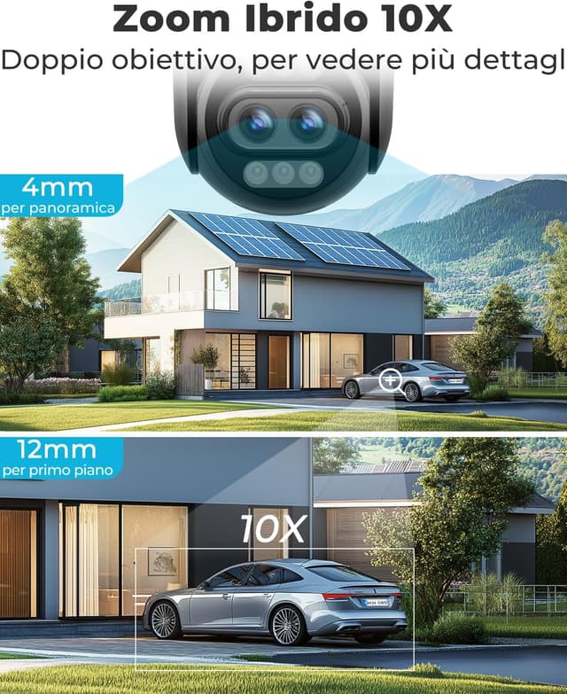 Detalle de GENBOLT 4K Wi-Fi esterno con PoE 10X