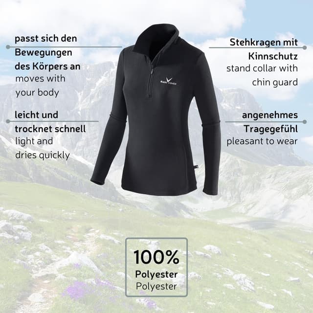 Thumbnail 3 de Black Crevice Skirolli Col roulĂ© de Ski Femme đ§Ł