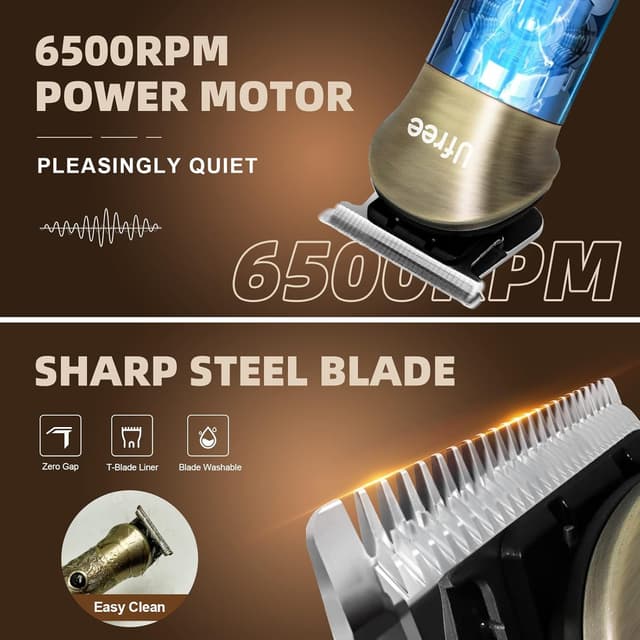 Thumbnail 4 de Ufree Beard Trimmer 6500RPM cordless kit