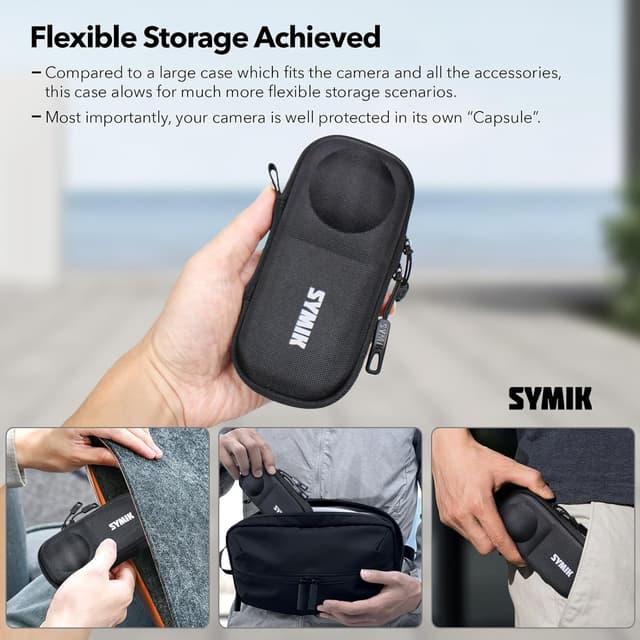 Detalle 2 de Insta360 X5 capsule case with 900D nylon