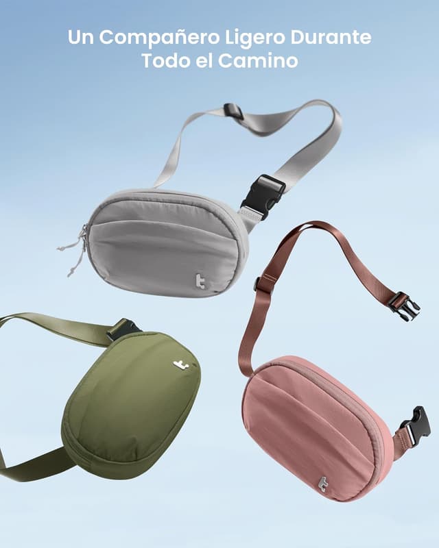 Thumbnail 8 de tomtoc Bolso Bandolera Mujer RFID ✨ Impermeable Ligero 1.5L
