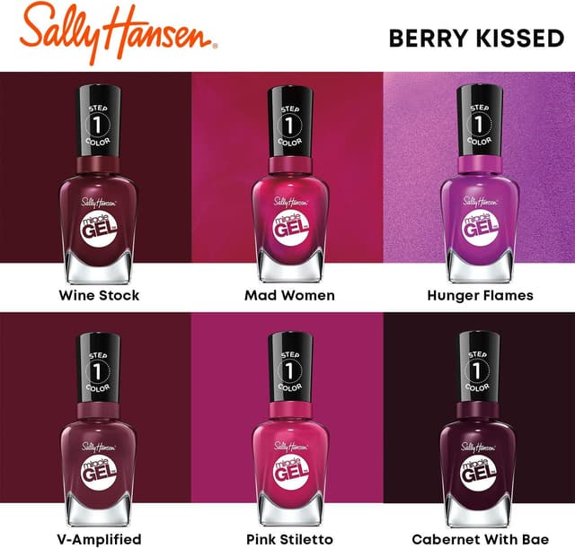 Thumbnail 6 de Sally Hansen Miracle Gel Nail Polish 820 V-Amplified 💅