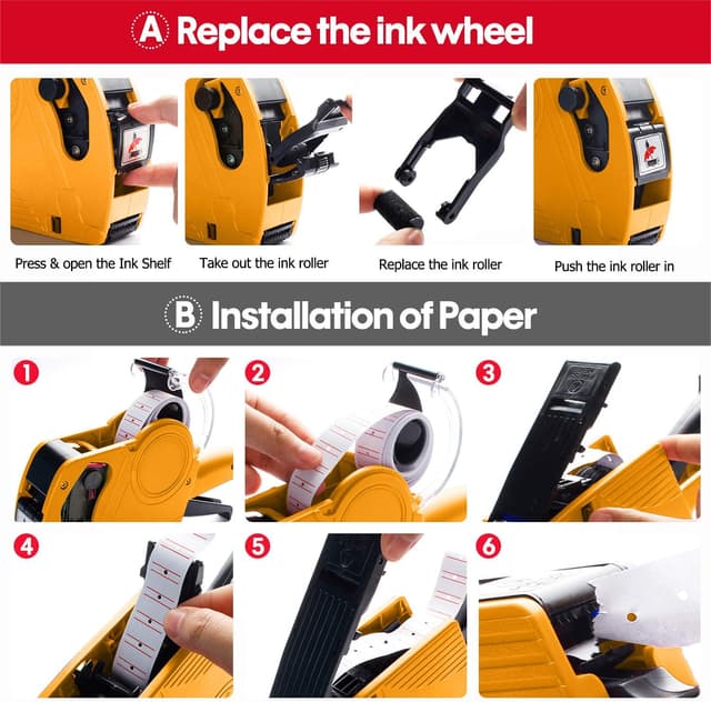 Thumbnail 5 de KPX Étiqueteuse de prix 8 chiffres — 5150 étiquettes