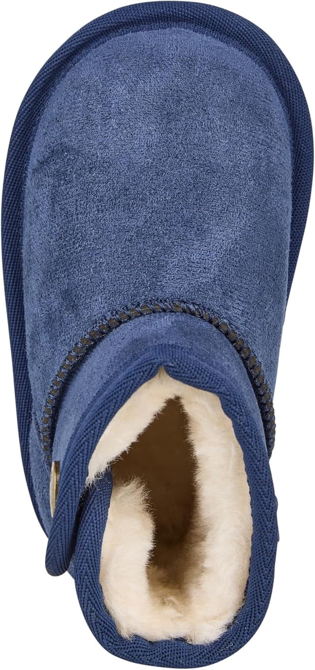 Detalle 2 de Sterntaler Unisex Kinder-Halbschuh UniSneaker mit Klett und Teddyfutter