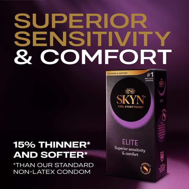 Detalle 2 de SKYN Elite Skynfeel Condoms 10 pack