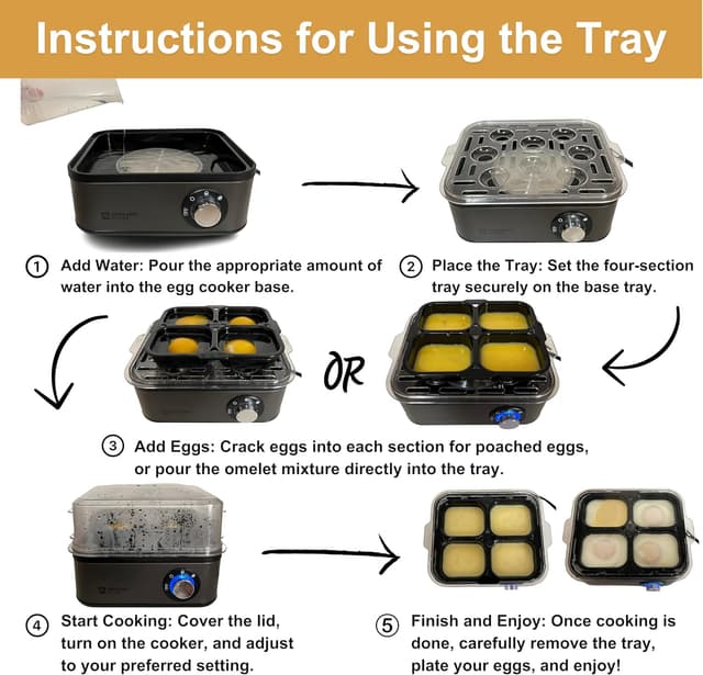 Thumbnail 5 de Annie & Mia Design Egg Cooker 8-Egg, 500W