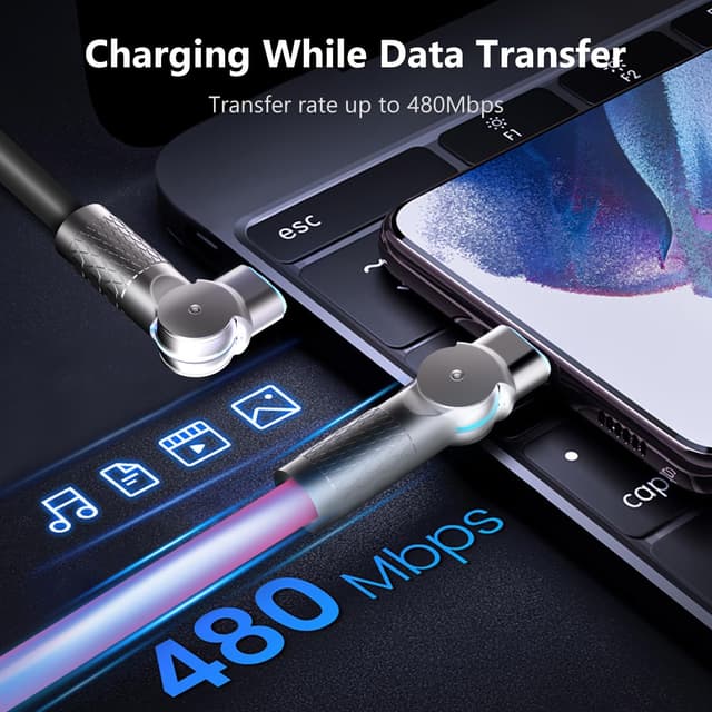 Thumbnail 4 de USB-C to USB-C Cable 10ft 240W 2-Pack for USB-C Devices