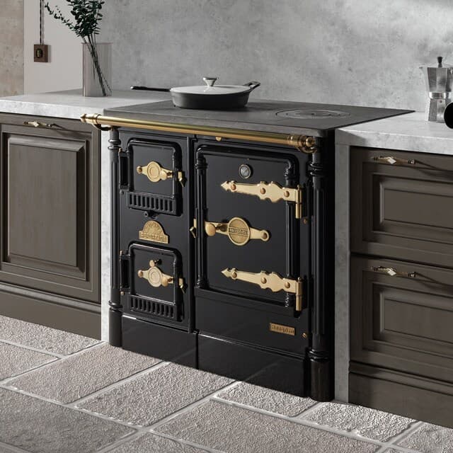 Detalle 2 de Hergom L-07/90 Cocina de leña 8 kW